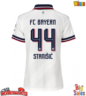 Bayern Munich Josip Stanisic #44 Replica Away Stadium Shirt for Women 2026-27 Short Sleeve